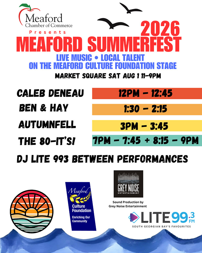 Meaford summerfest music