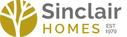 sinclair homes logo re design gold